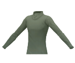 Folded Collar Sweater