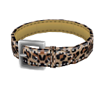 Faux-Leopard Collar