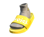 Yellow FishFry Sandals