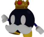 King Bob-omb (Paper Mario-Style)