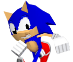 Sonic (Modern, Low-poly)