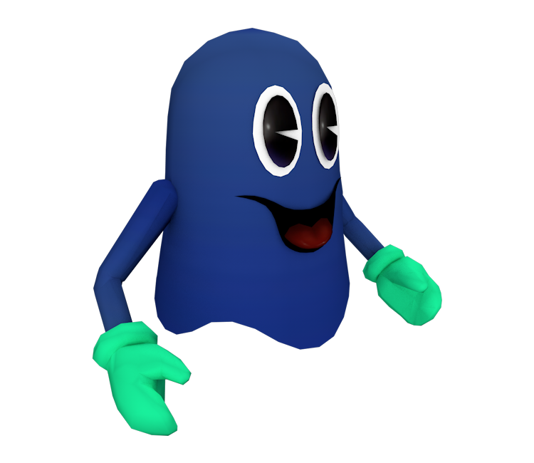 GameCube - Pac-Man World Rally - Inky - The Models Resource