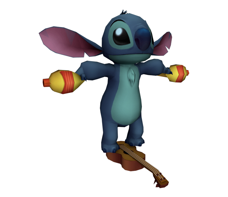 PlayStation 2 - Kingdom Hearts 2 - Stitch - The Models Resource