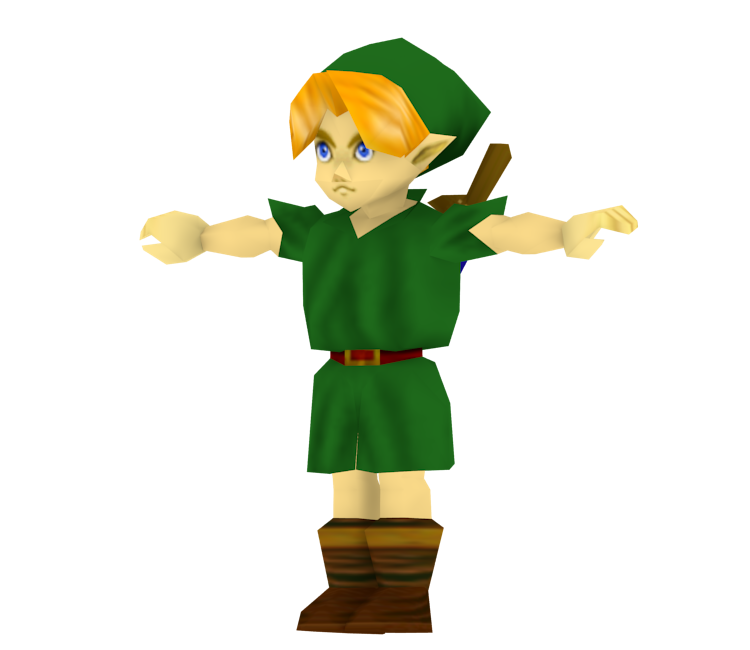 Links Mother Ocarina of Time Model free VR / AR / low-poly 3D model rigged