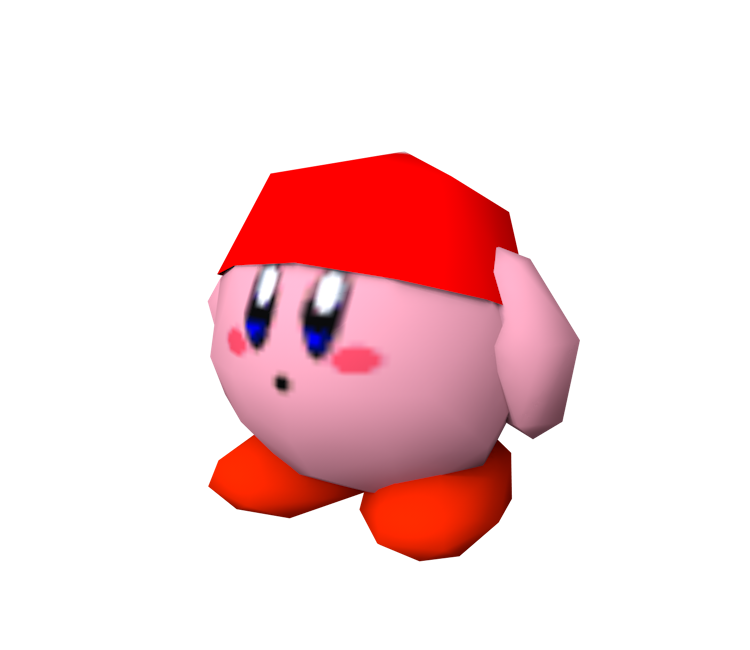 Improving Kirby's hats (Part 1.1) Original 64 Mario - Kirby