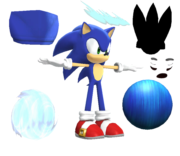 Wii - Sonic Colors - One Up - The Models Resource