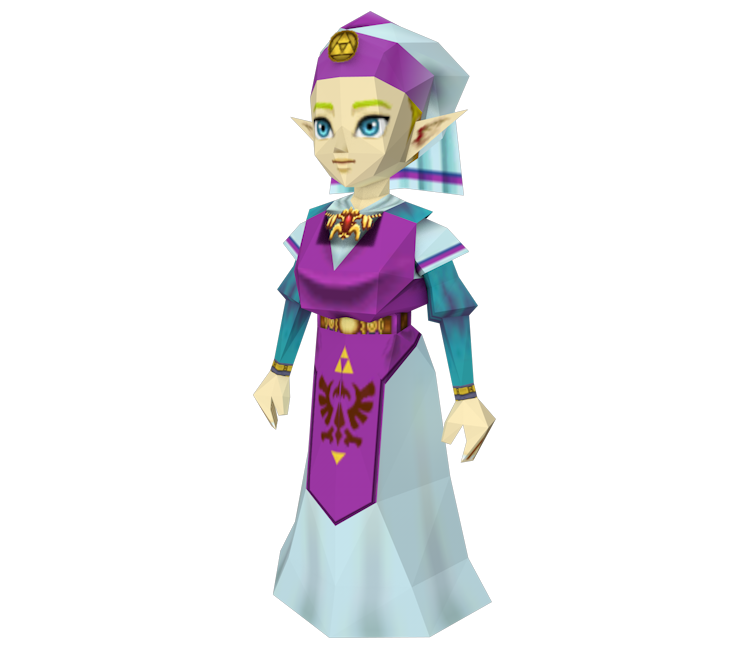 Nintendo 64 - The Legend of Zelda: Ocarina of Time - Zelda (Young) - The  Models Resource