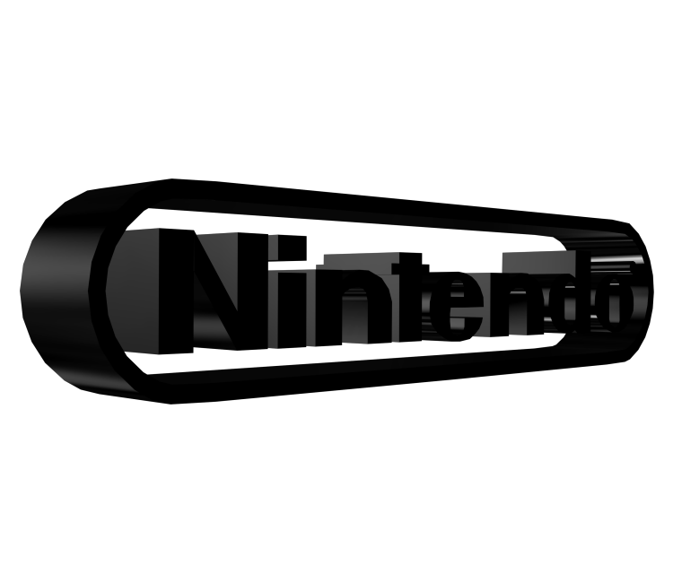 nintendo logo black