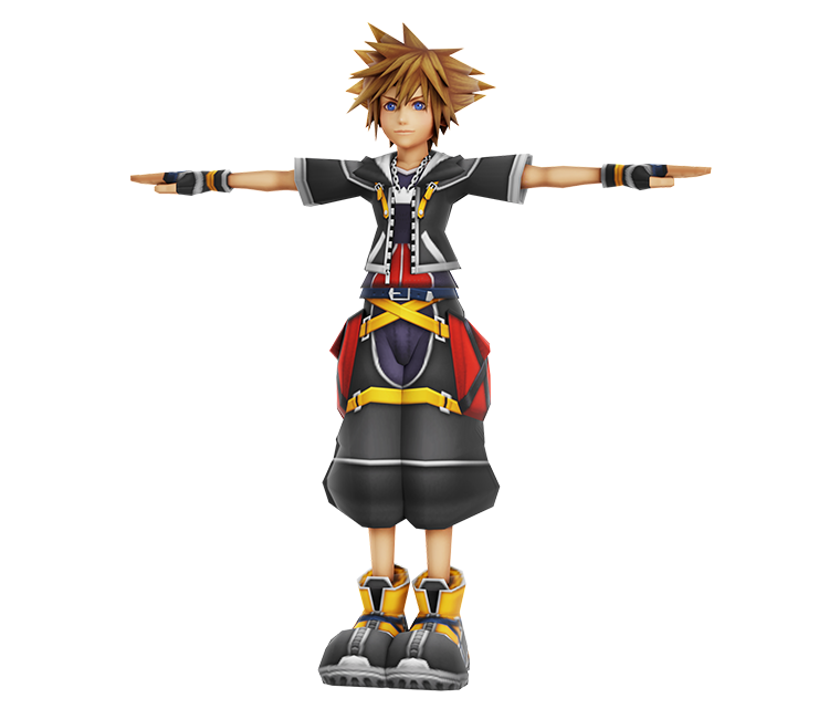 PlayStation 2 - Kingdom Hearts 2 Final Mix (JPN) - Sora - The Models  Resource