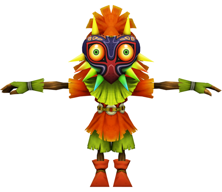 Wii U - Super Smash Bros. for Wii U - Skull Kid - The Models Resource