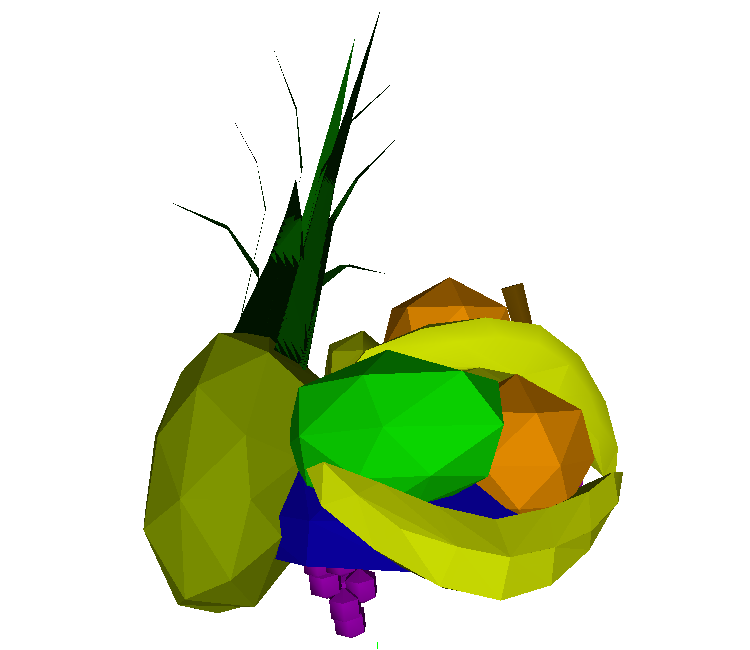 Pc Computer Roblox Fruit Hat The Models Resource - download zip archive