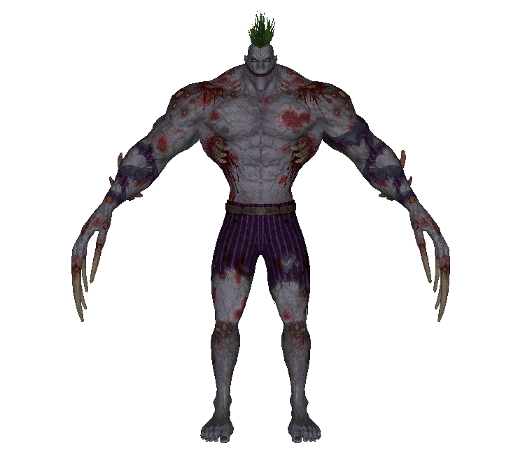 PC / Computer - Batman: Arkham Asylum - Titan Joker - The Models Resource