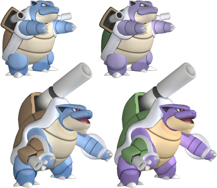 3ds pokémon x y 009 blastoise the models resource