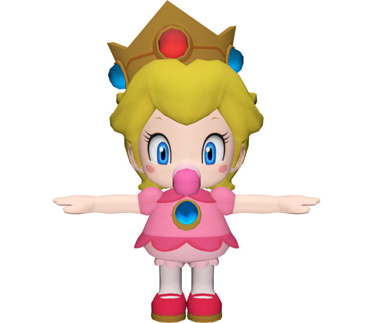 Wii U Mario Kart 8 Baby Peach The Models Resource Wii U Mario Kart 8 Baby Peach The Models Resource