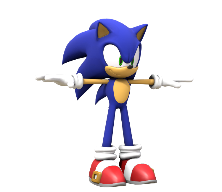 Dark Sonic The Hedgehog <6 - Download Free 3D model by