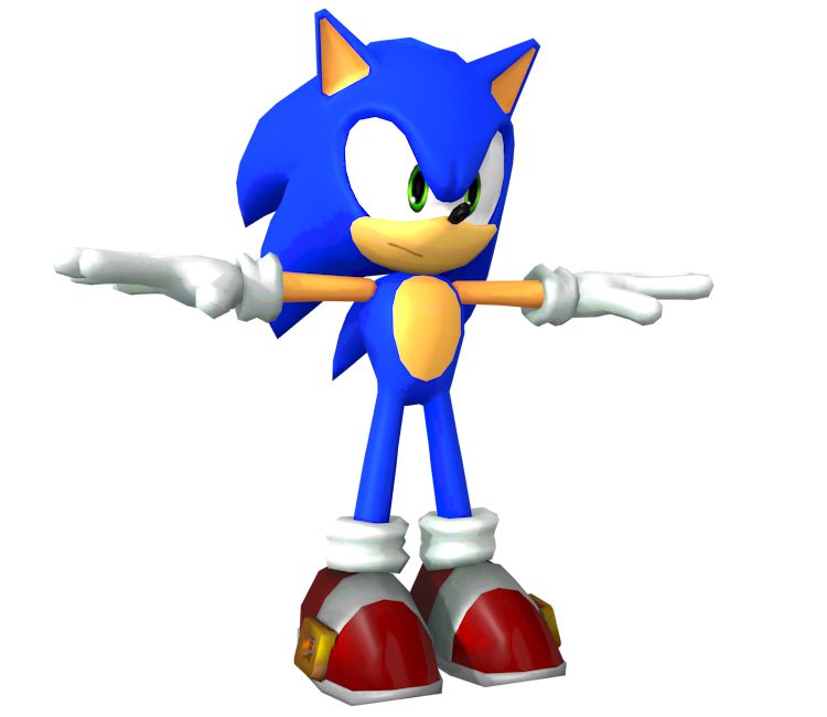 Dreamcast - Sonic Adventure - Sonic the Hedgehog - The Models Resource