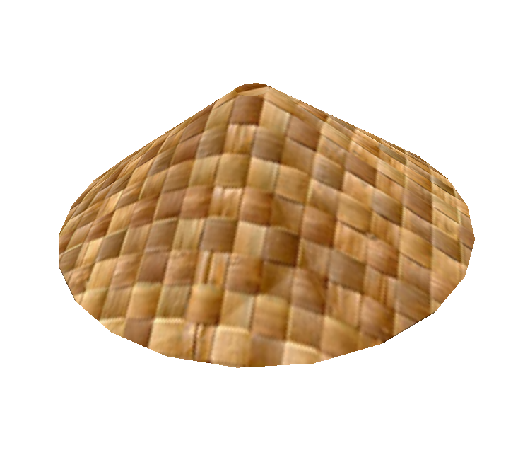 Pc Computer Roblox Straw Hat The Models Resource - hat textures roblox