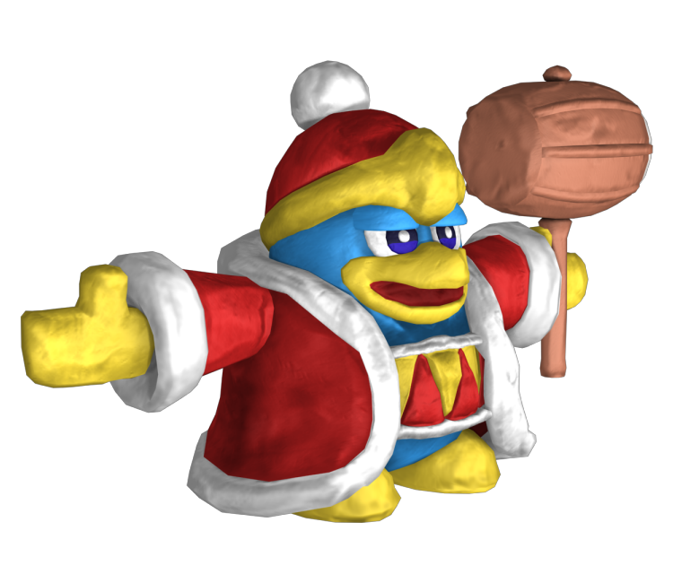 STL file Kirby and King Dedede Kirby and the Forgotten Land Figure 🤴・3D  printing design to download・Cults