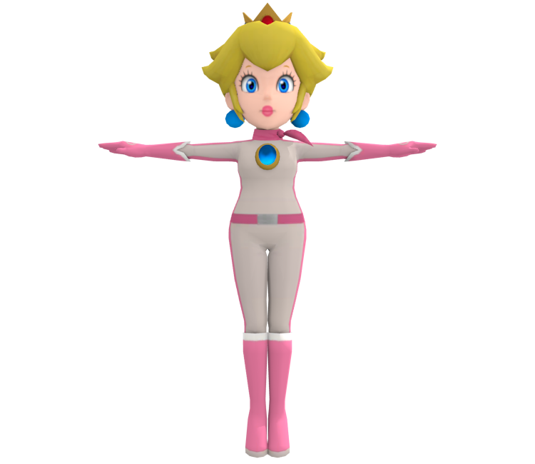 Wii U - Mario Kart 8 - Cat Peach - The Models Resource