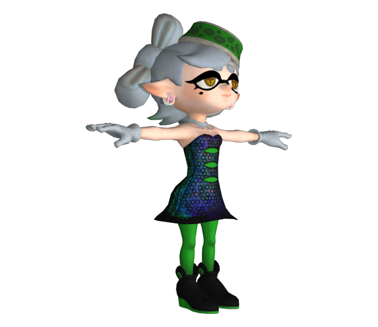 wii u splatoon marie the models resource