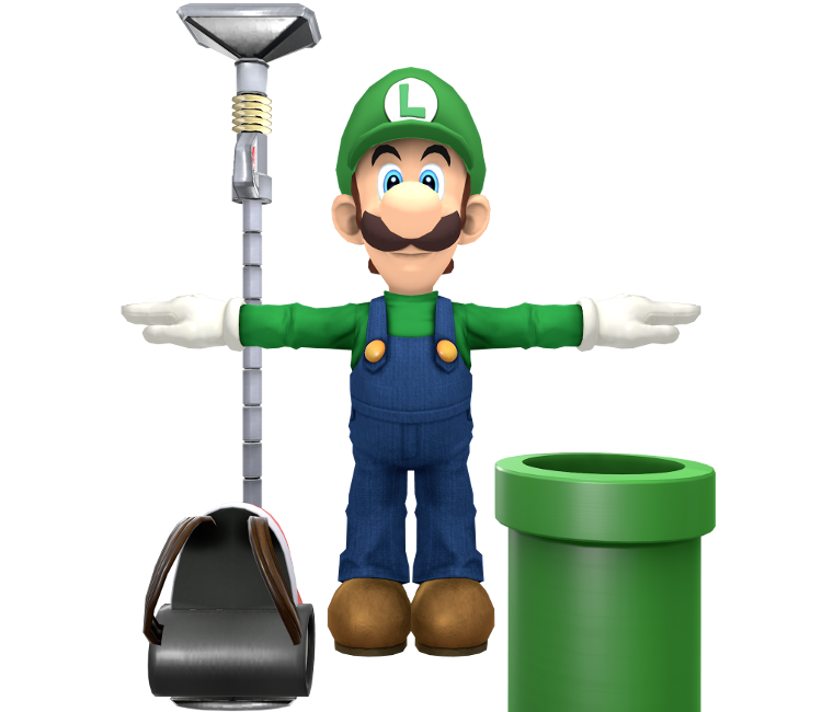 Wii U Super Smash Bros For Wii U Luigi The Models Resource