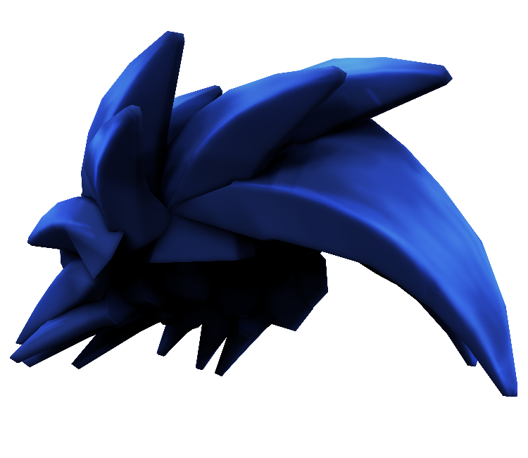 PC / Computer - Roblox - Blue Swoosh Hair - The Models Resource
