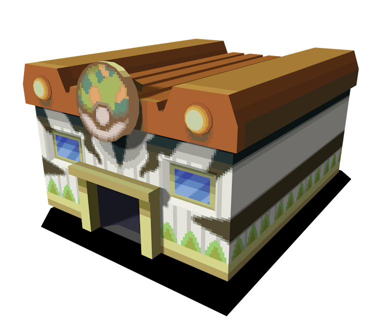 DS / DSi - Pokémon HeartGold / SoulSilver - Safari Zone Building