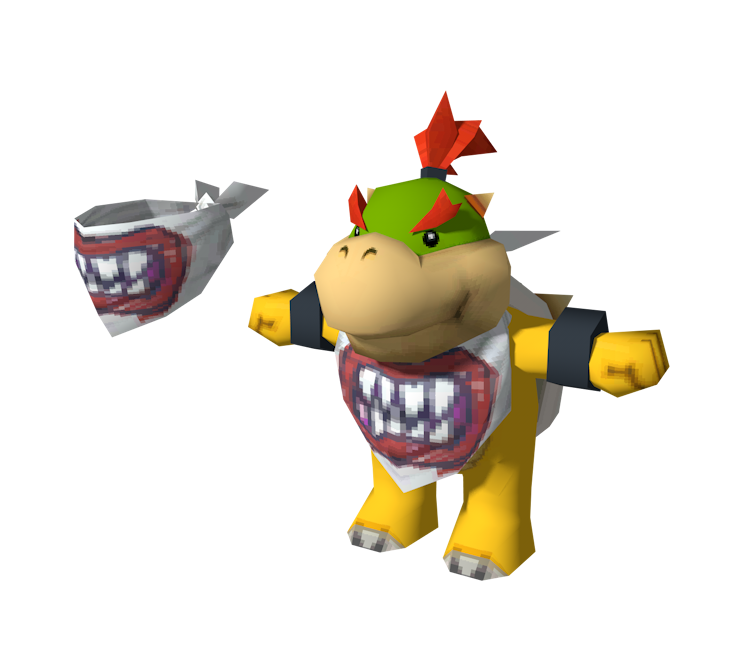 Custom / Edited - Mario Customs - Bowser Jr. (Paper Mario-Style) - The  Models Resource