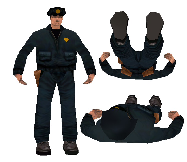 PC / Computer - Grand Theft Auto III - Claude (Prison Uniform) - The Models  Resource