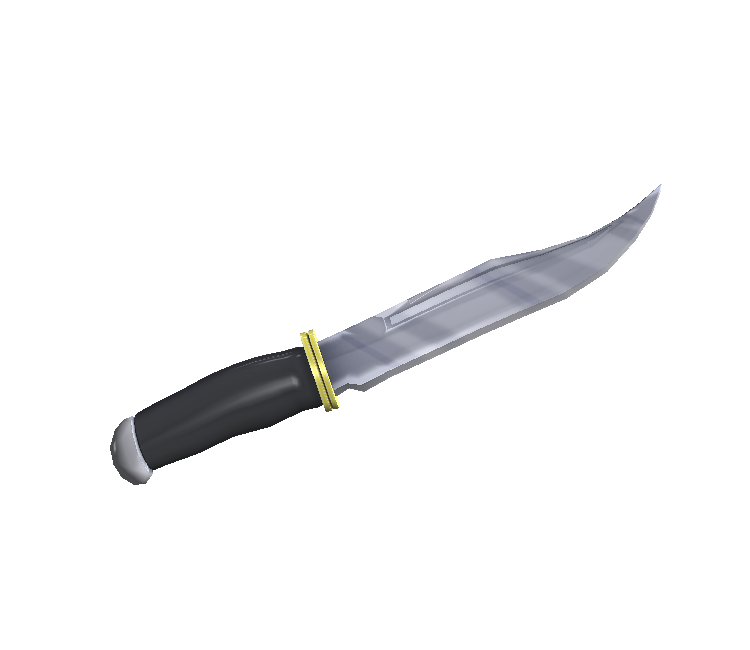 Pc Computer Roblox Mad Murderer Knife The Models Resource - roblox knife