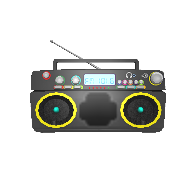 80s boombox png