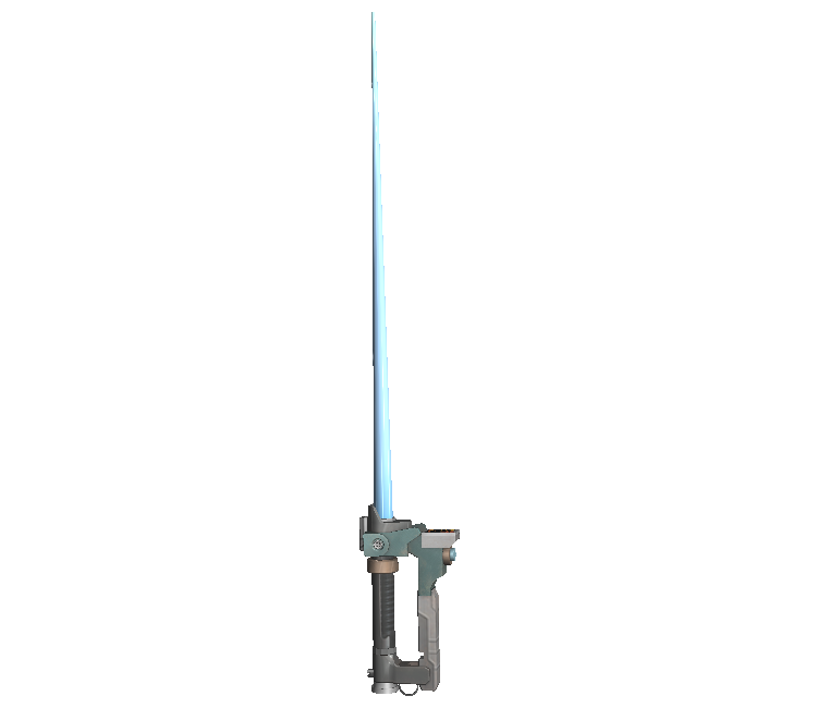 Pc Computer Roblox Ezra S Trusty Lightsaber The Models Resource - roblox lightsaber gear code