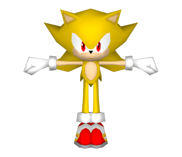 DS / DSi - Sonic Colors - Super Sonic - The Models Resource