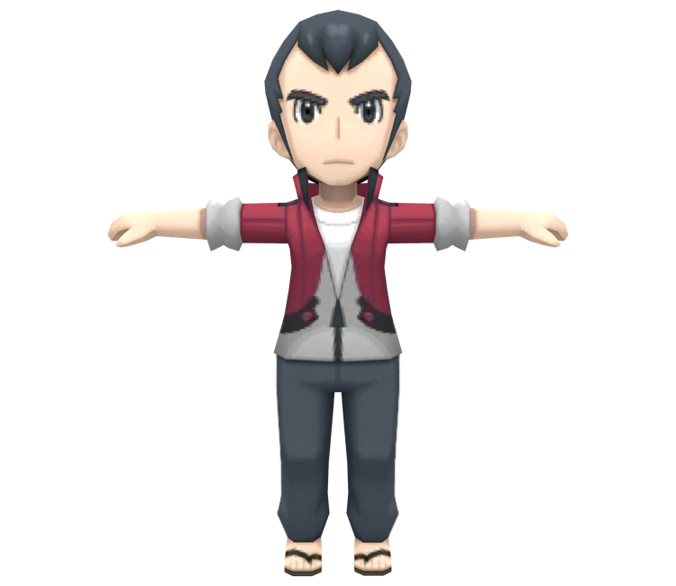 3DS - Pokémon Omega Ruby / Alpha Sapphire - Norman - The Models Resource
