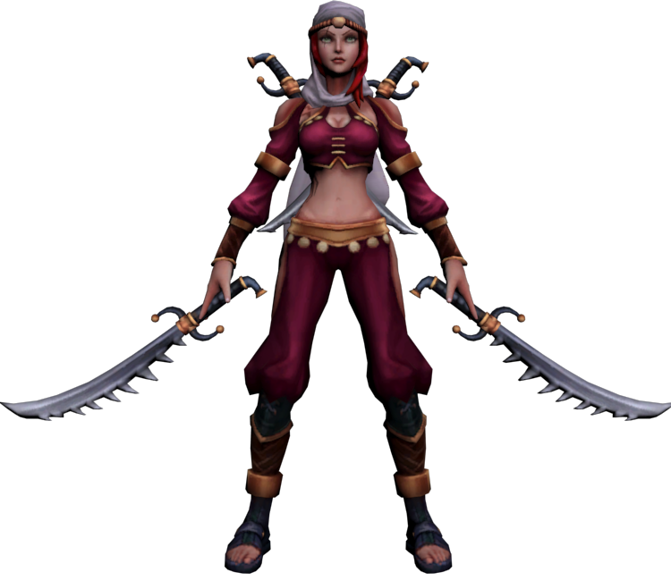 Pc Computer League Of Legends Katarina Sandstorm The Models Resource