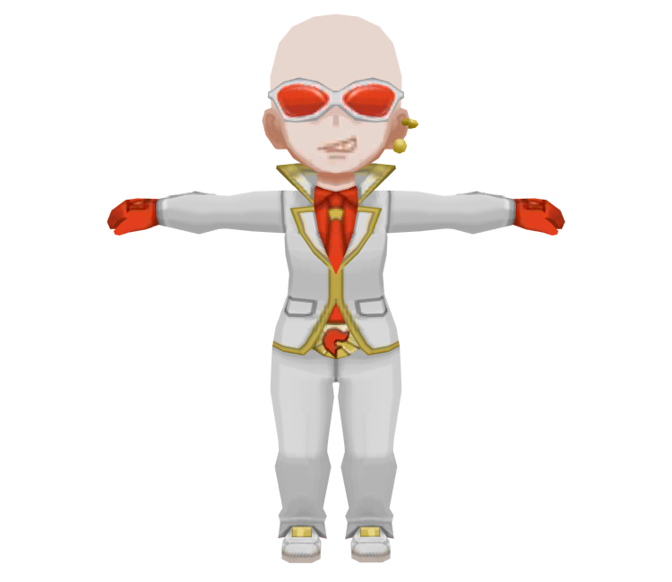 3DS - Pokémon X / Y - Team Flare Admin (Male) - The Models 