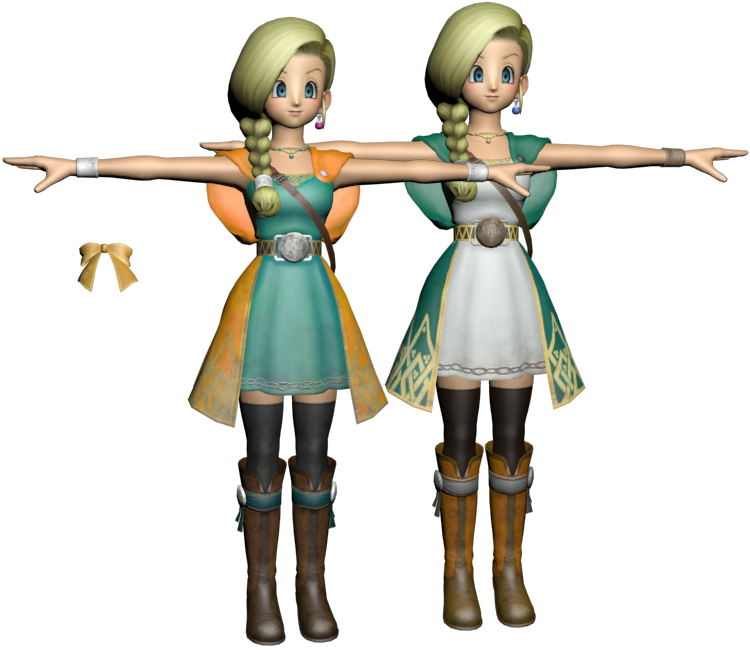 Pc Computer Dragon Quest Heroes Bianca The Models Resource