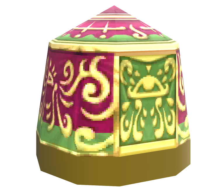 3DS - Animal Crossing: New Leaf - Katrina's Tent - The Models Resource