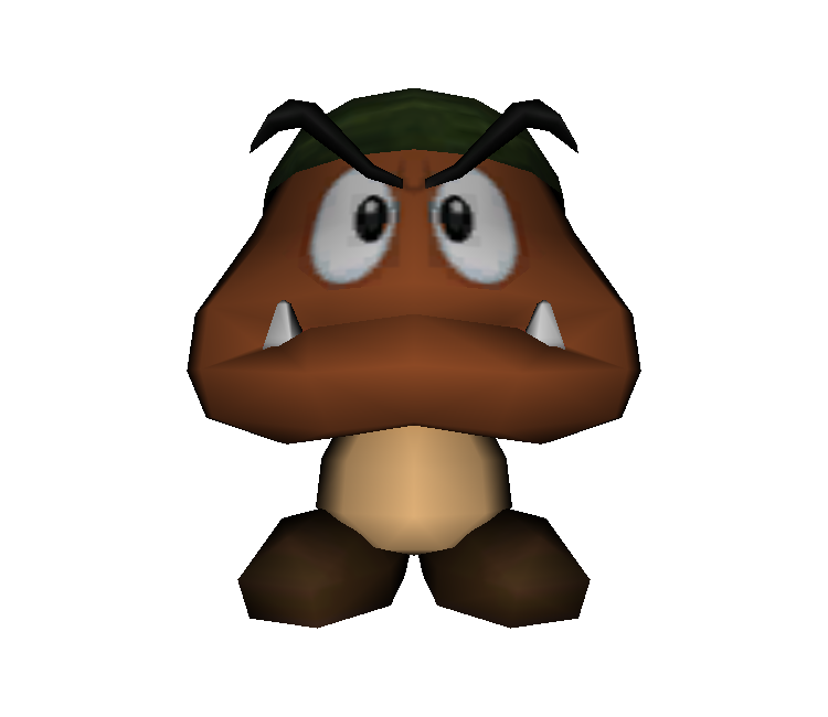 Wii - Mario Party 8 - Goomba (Pirate) - The Models Resource