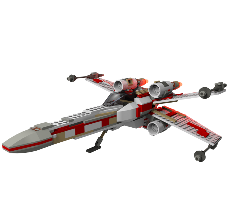 GameCube - Lego Star Wars II The Original Trilogy - X Wing/Tex_0002_0.png. 