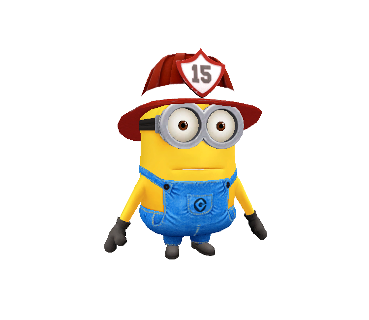 fireman minion toy