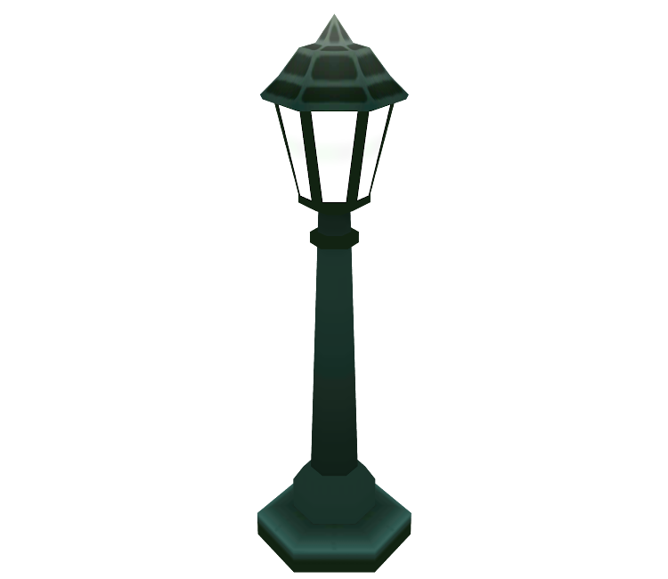3DS - Animal Crossing: New Leaf - Street Lamp - The Models Resource