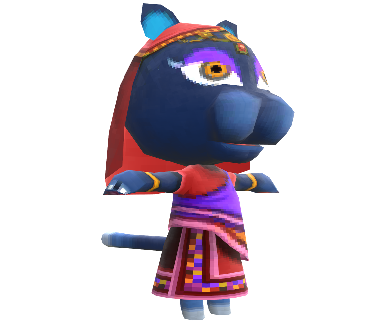 3DS - Animal Crossing: New Leaf - Katrina - The Models Resource