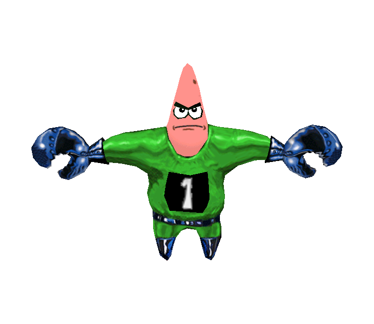 patrick dreaded krusty krab spongebob creature resource models squarepants henchman wii zip