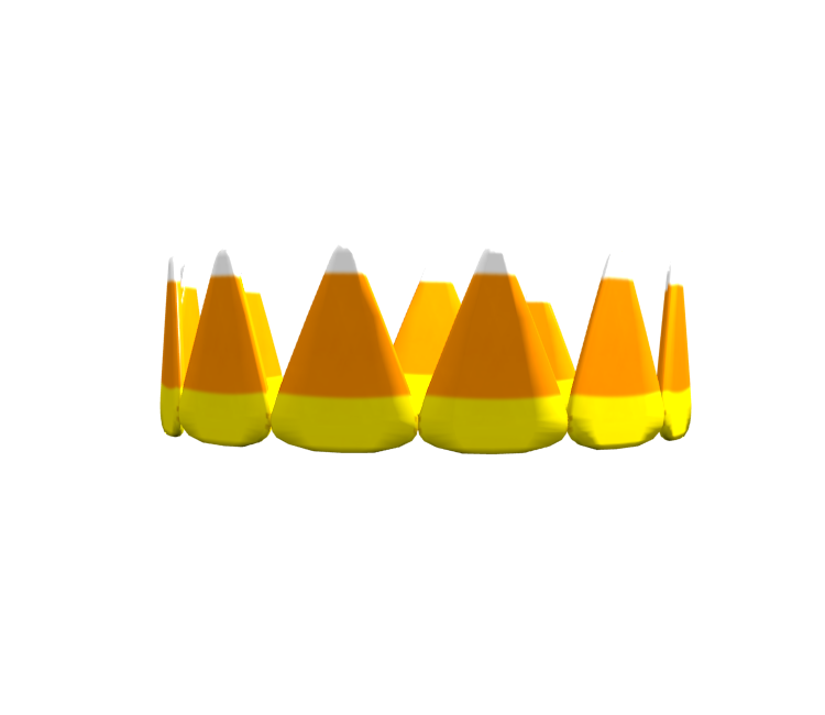 Pc Computer Roblox Candy Corn Crown The Models Resource - roblox candy corn