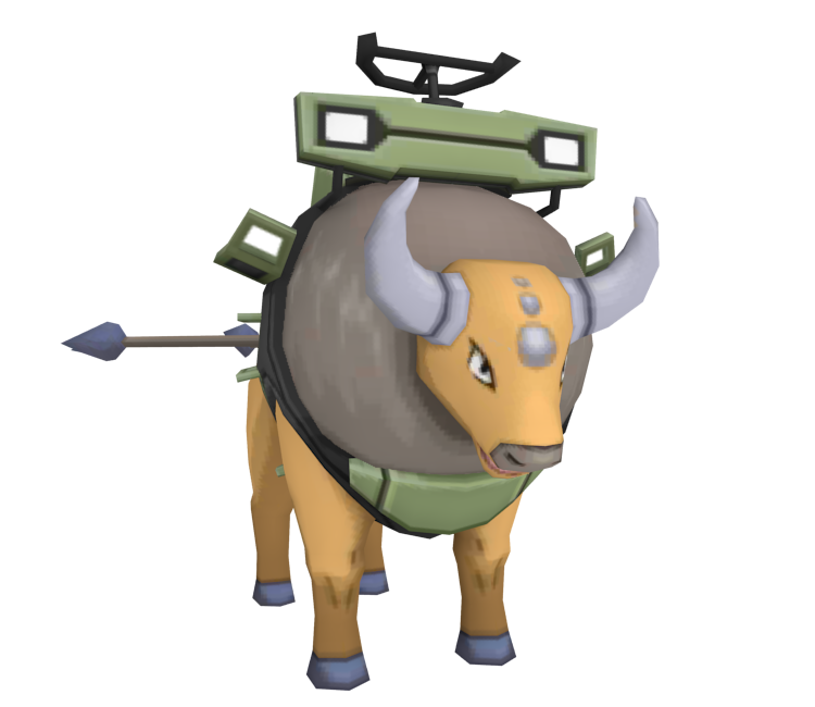 3ds pokémon sun moon tauros charge the models resource
