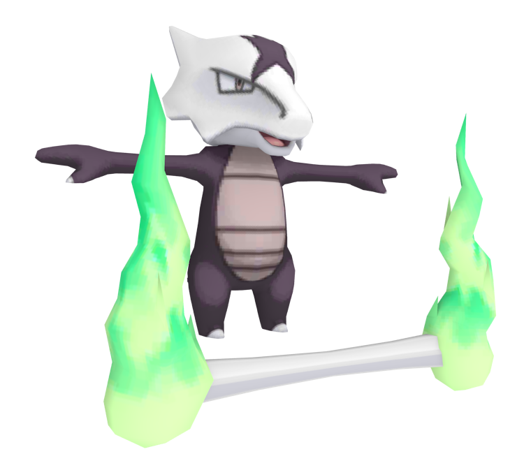 pokemon alola marowak 3D model 3D printable