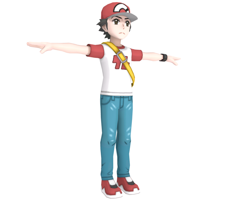 Download Red Pokemon Png - Red Pokemon Manga Png - Full Size PNG