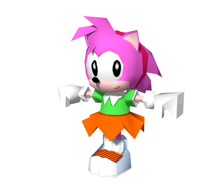 PC / Computer - Sonic Generations - Amy Rose - The Models Resource