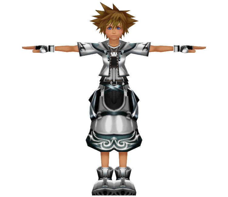 PlayStation 2 - Kingdom Hearts 2 Final Mix (JPN) - Sora - The Models  Resource